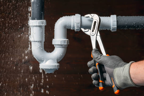 Professional Leak Detection technician working in German Valley, IL